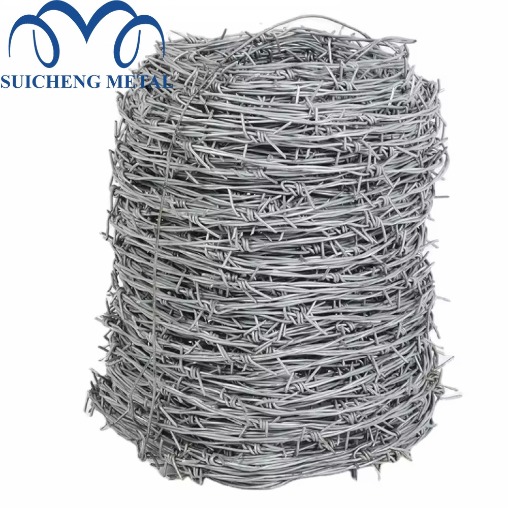 Cheap Galvanized Barbed Wire high quality barbed wire  roll / stainless steel barb wire fence roll