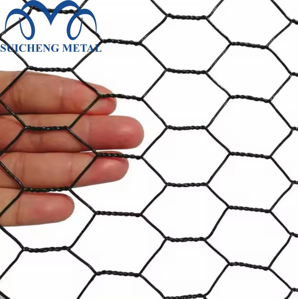 Wholesale High Tensile Strength Hexagonal Wire Mesh Chicken Net /rabbit Netting Galvanized, PVC Coated Low-carbon Iron Wire Net