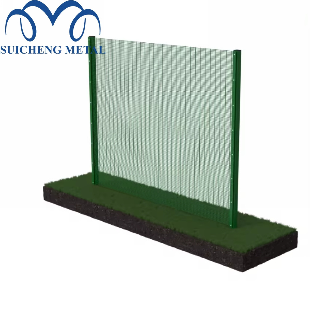 Clear vu prison high security fence,high quality anti climb 358 security fence,hot sales 358 anti climb clear view fence panels