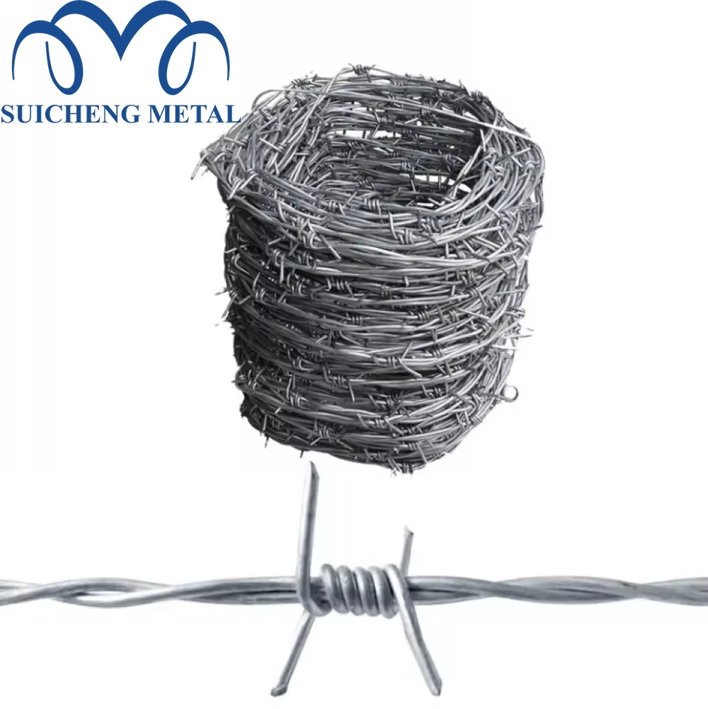 Cheap Galvanized Barbed Wire high quality barbed wire  roll / stainless steel barb wire fence roll