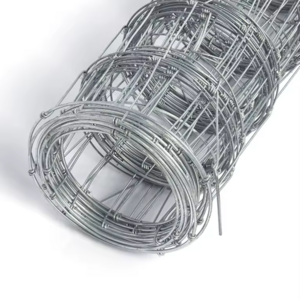 Fixed Knot Galvanized Wire Mesh Netting Deer Fencing mesh Roll Cattle Sheep Field Farm Rural Fence