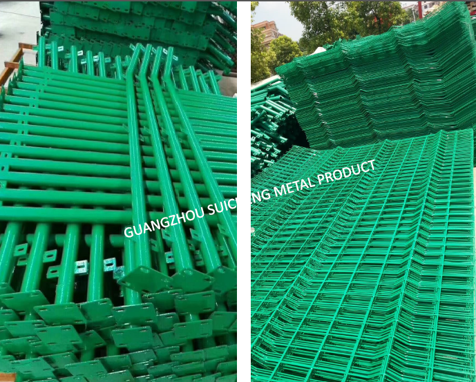 pagar taman /grillage  cloture jardin/welded mesh panel garden fence