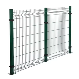 Customized Hot Dipped Galvanized 3D Curvy Wire Mesh Fence