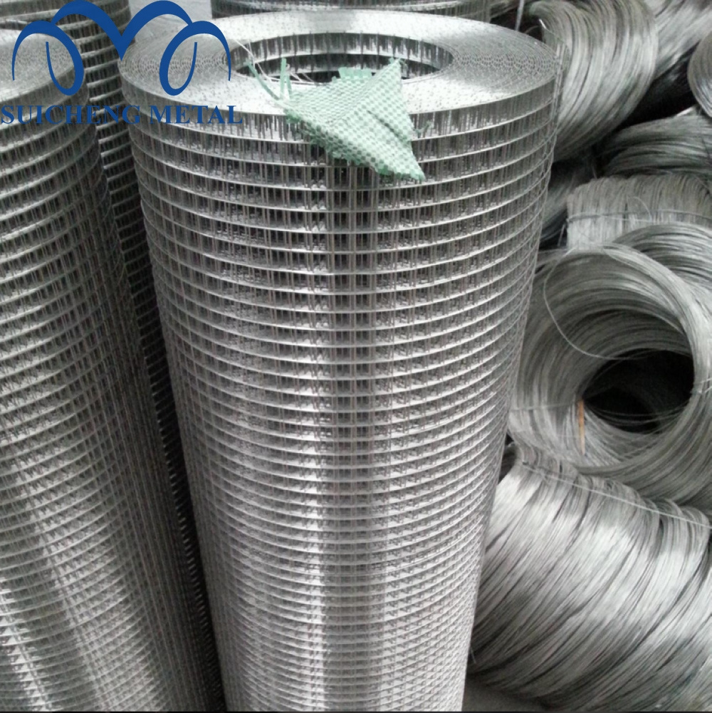 Galvanized/ PVC Coated Animal Farm Fence iron wire mesh welded wire mesh heavy duty field game fence