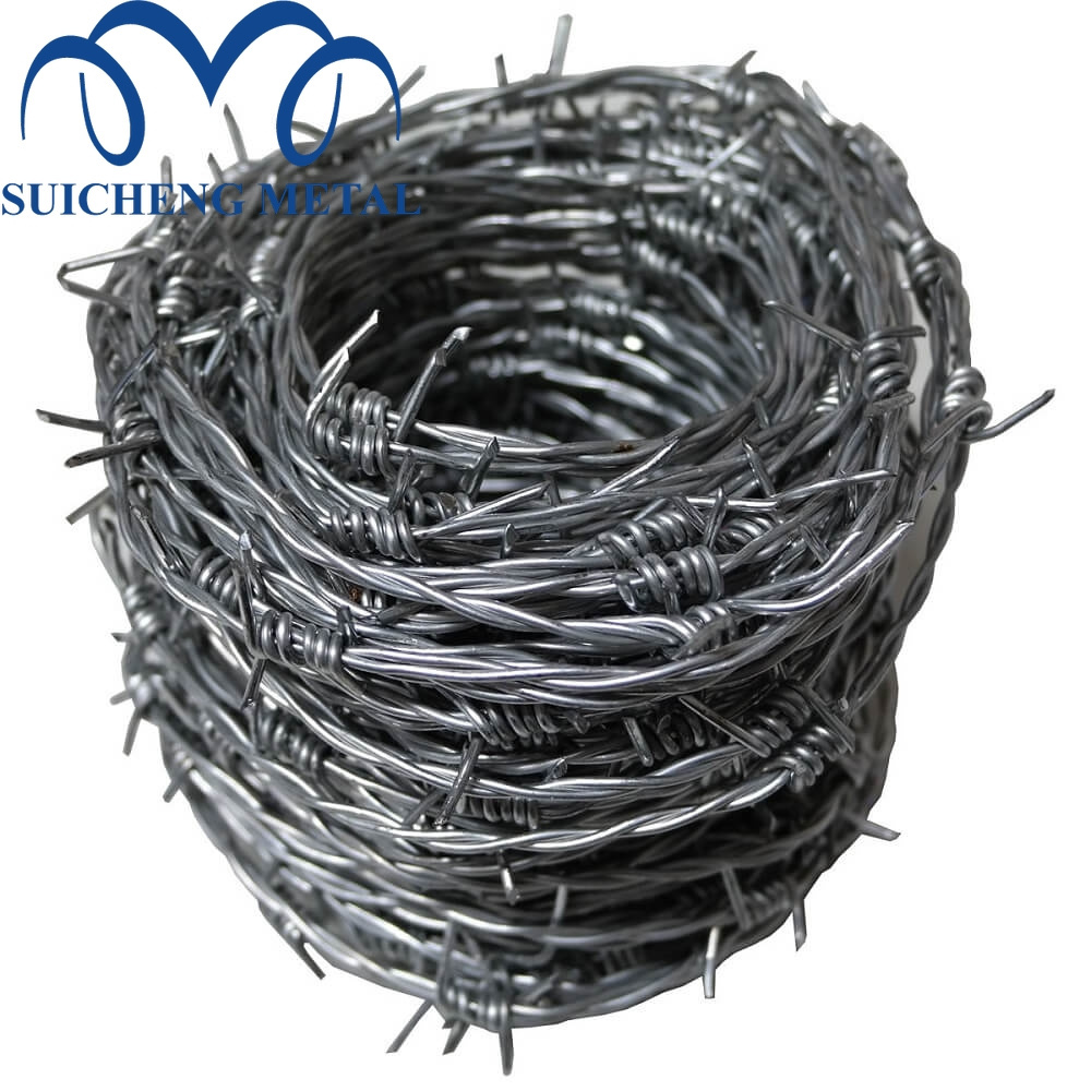 guangzhou Hot Selling Cheap Galvanized Iron Wire Mesh Barbed Wire (Factory)