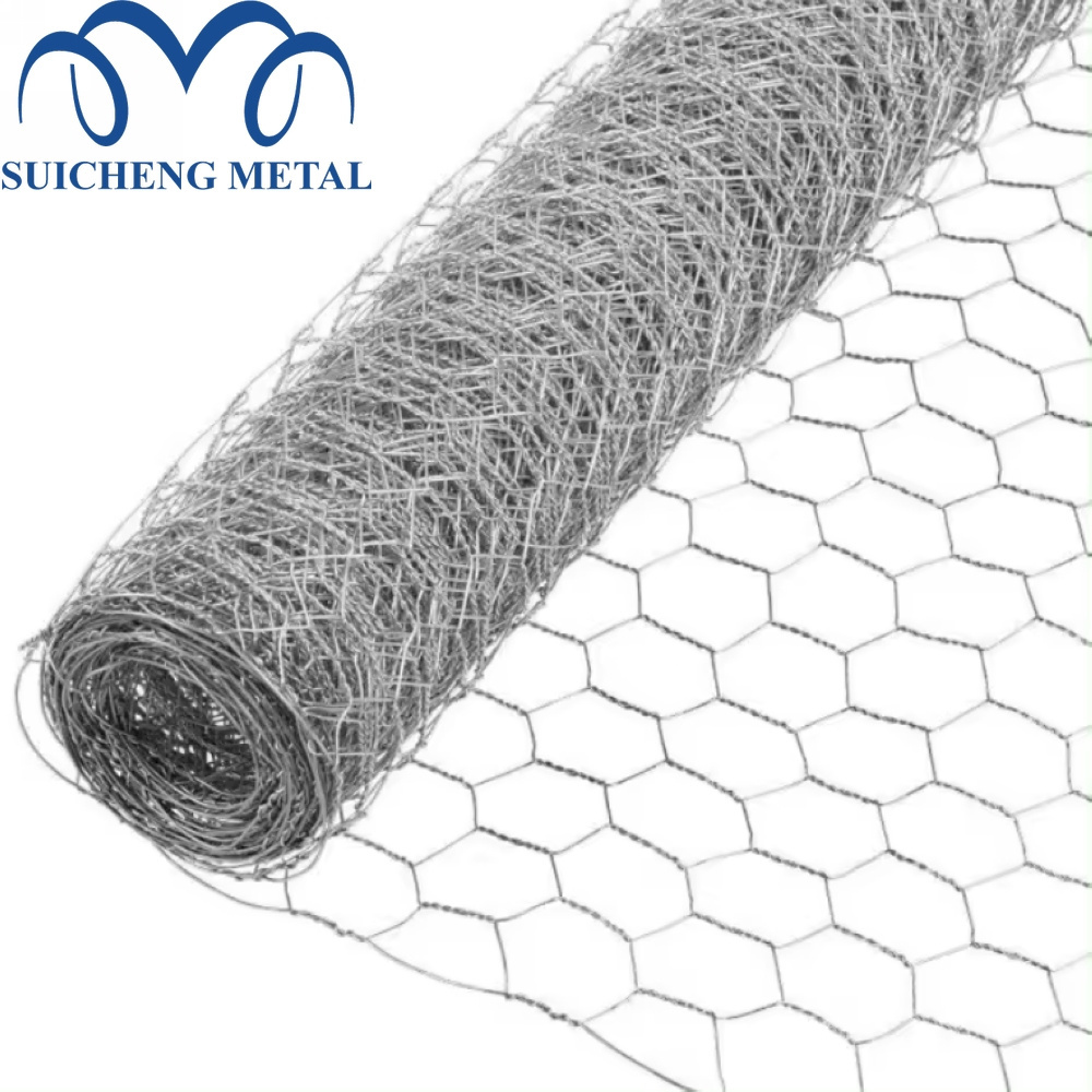 Wholesale High Tensile Strength Hexagonal Wire Mesh Chicken Net /rabbit Netting Galvanized, PVC Coated Low-carbon Iron Wire Net