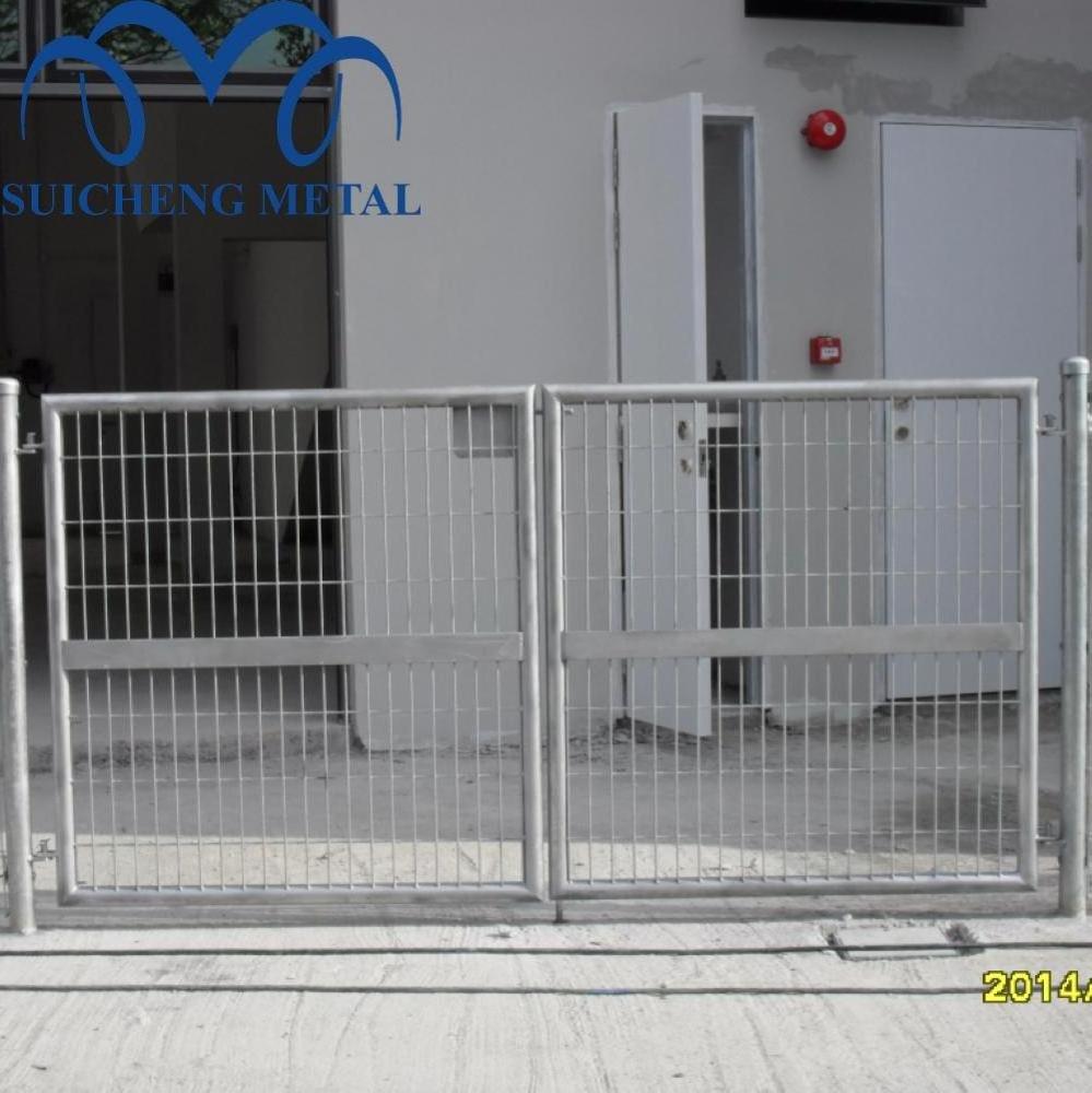 50x200mm PVC Mesh Security Barrier BRC Metal Fence Panel and Gate with Hot Dip & Powder Coating for Indonesia Market