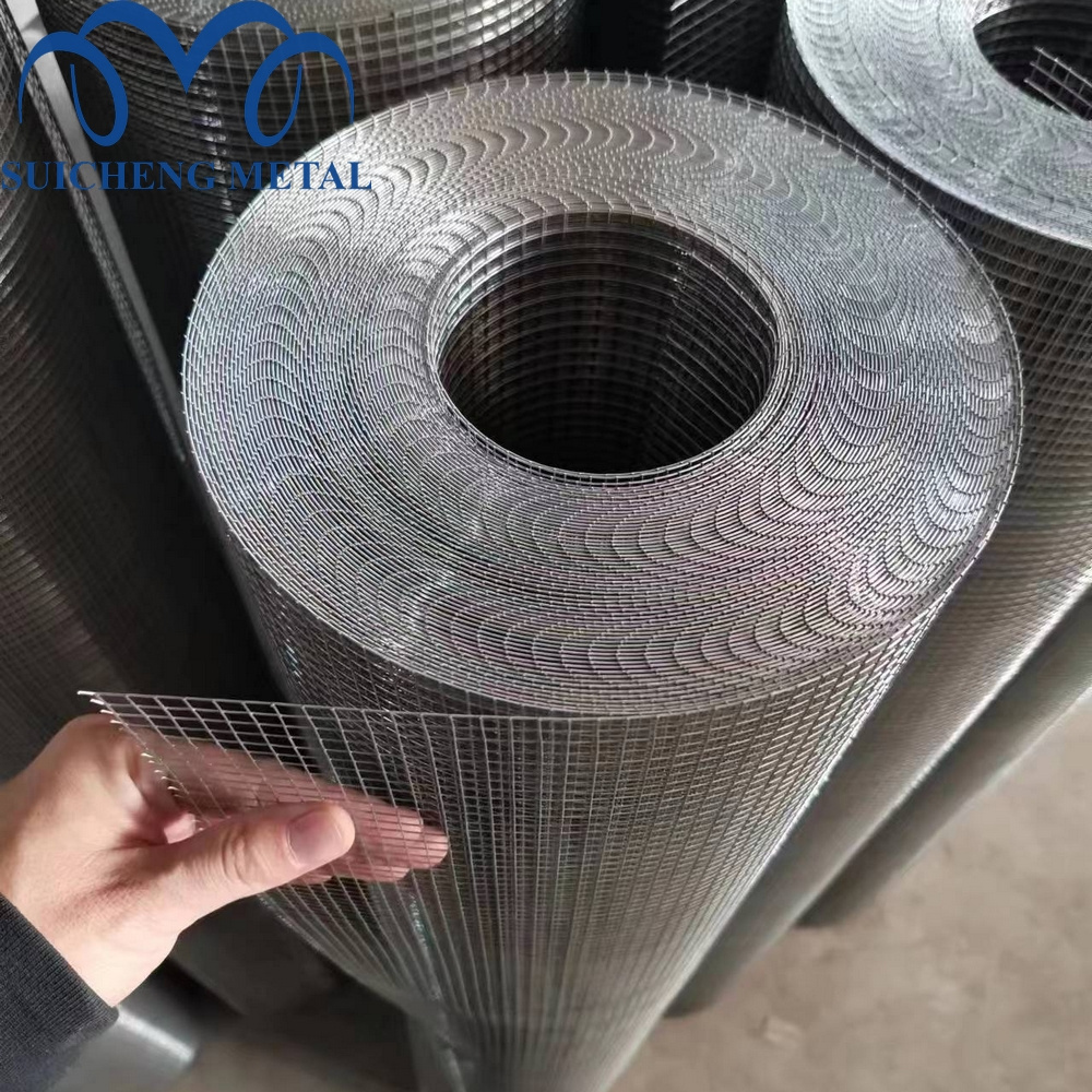 Galvanized/ PVC Coated Animal Farm Fence iron wire mesh welded wire mesh heavy duty field game fence