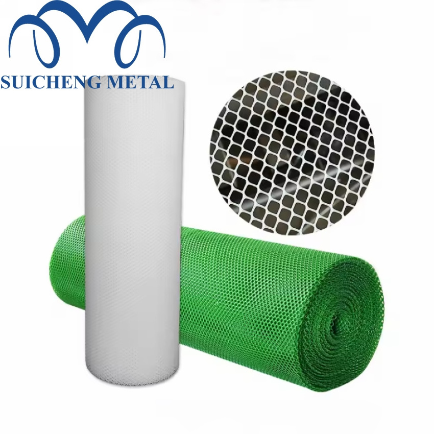 Hot Sale HDPE New Material High Quality Tree Guard Plastic Flat Mesh Net Chicken Farm Floor Net