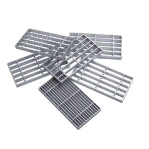 Grid trench cover/drain cover plate anti mud walkway twist bar hop dip galvanized fiberglass steel grating