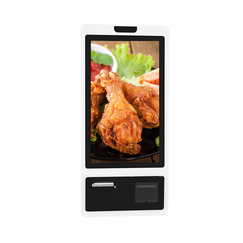 Floor Stand Self Service Ordering Kiosk Fast Food Ordering Self Service Payment Kiosk Machine for Restaurant