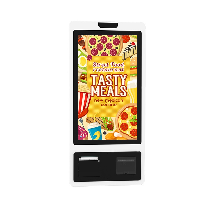 Floor Stand Self Service Ordering Kiosk Fast Food Ordering Self Service Payment Kiosk Machine for Restaurant