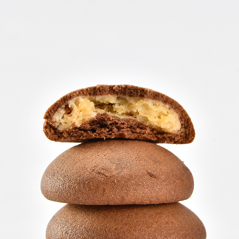 Biscuits manufacture chocolate chip filling sandwich choco cookies biscuit