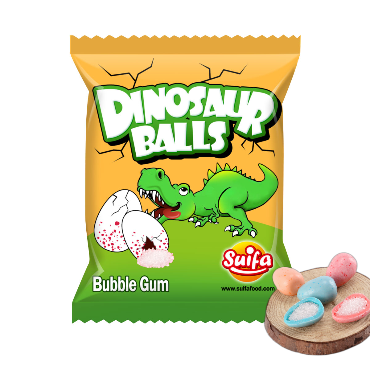 Hot selling dinosaur eggs chinese chewing bubble gum candy