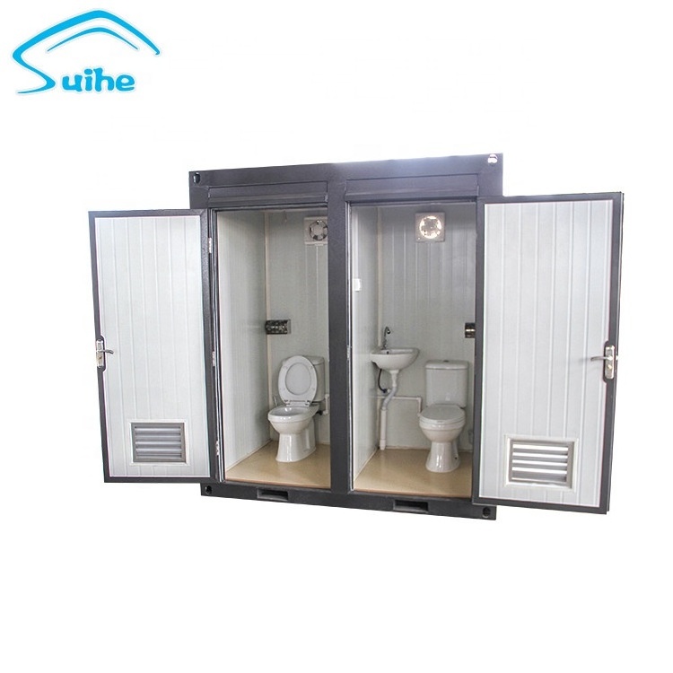 Modern Prefab Customized Modular Portable Mobile Toilet  Movable Bathroom