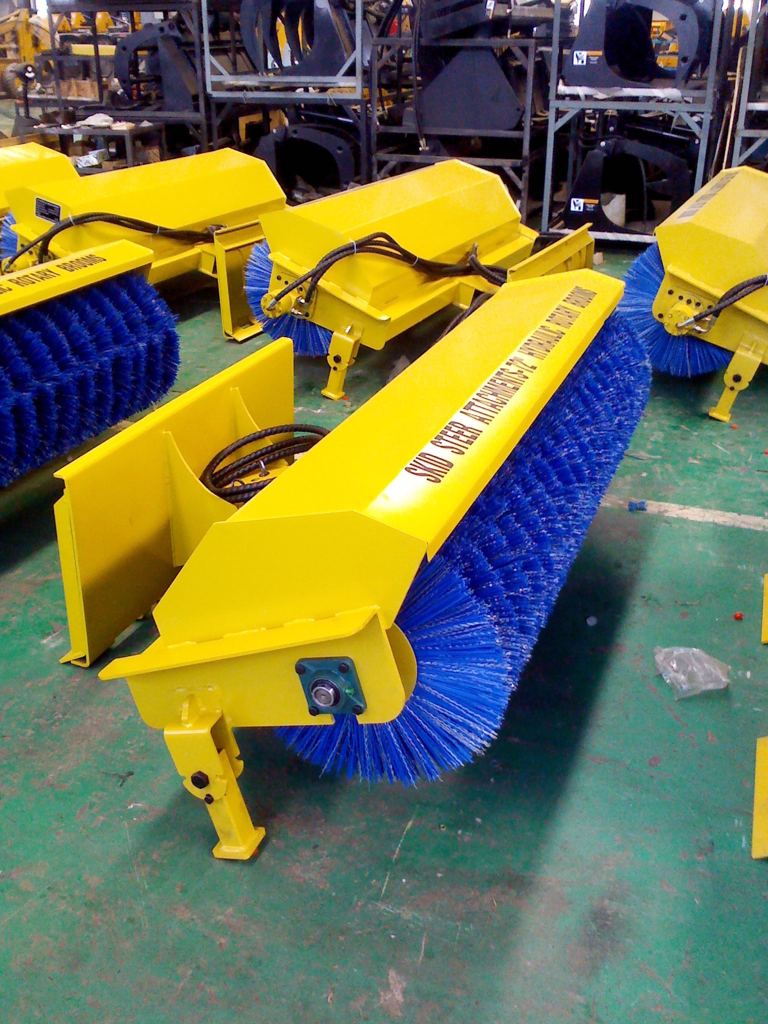 Oblique angle Sweeper High Quality tractor 3 point hitch snow tractor snow sweeper