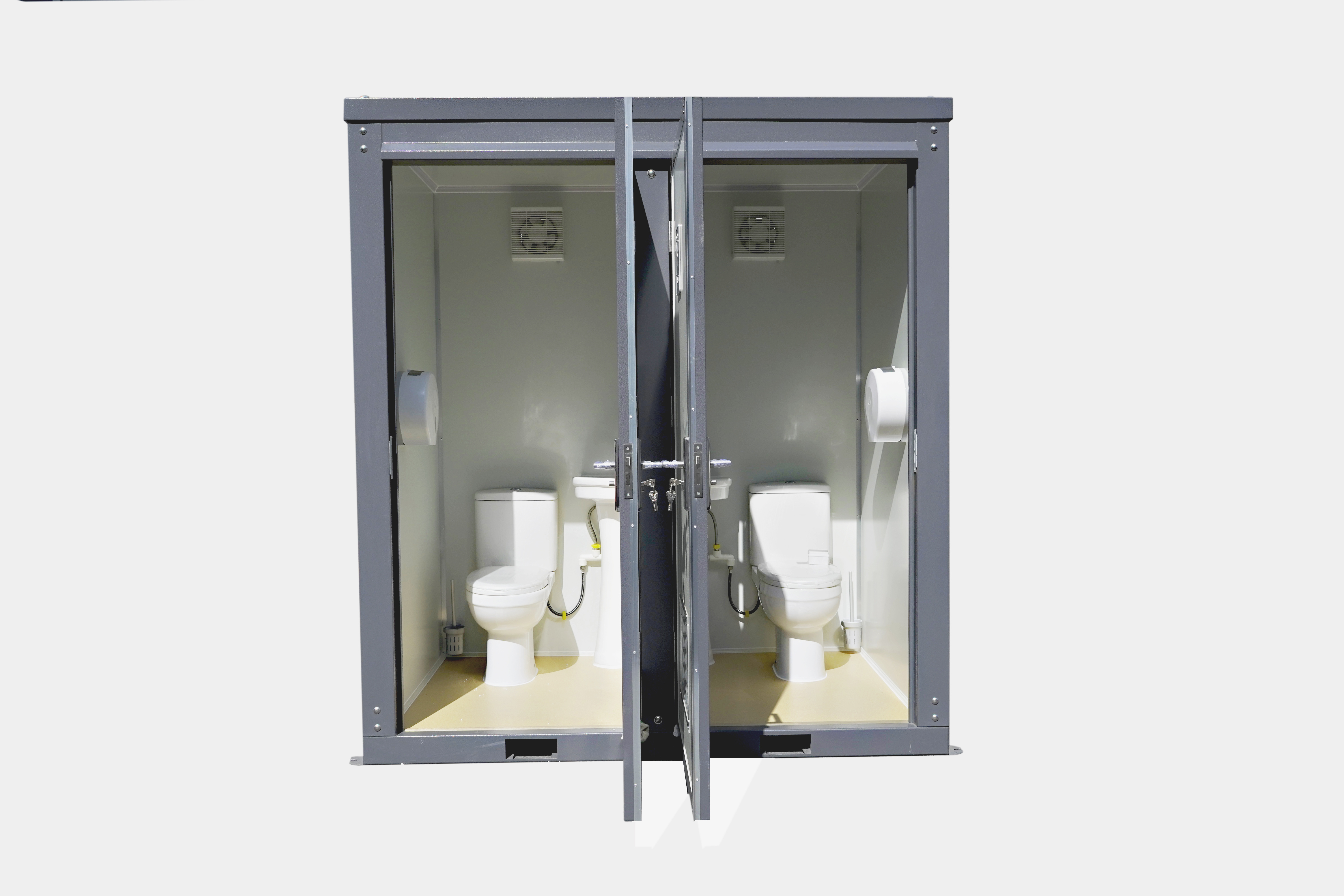 Australia New Zealand USA Luxury Prefab Modern Portable Toilet Outdoor Mobile Bathroom For Sale