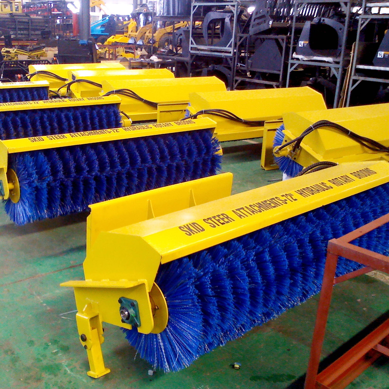 Oblique angle Sweeper High Quality tractor 3 point hitch snow tractor snow sweeper