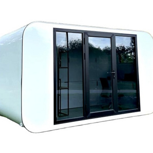 Suihe 4m 20ft 40ft modular prefab tiny homes container office portable apple home pod movable apple cabin