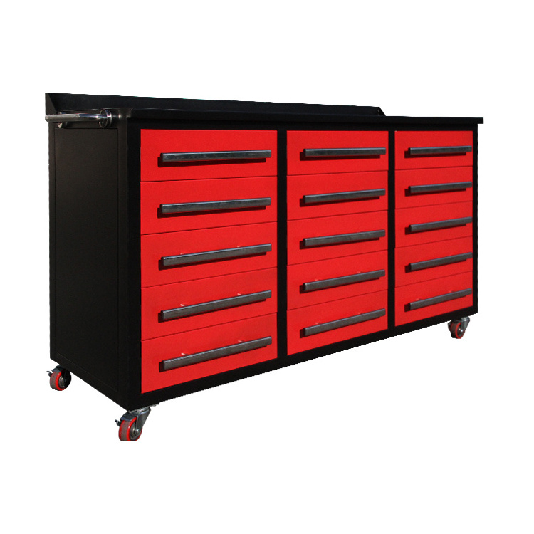 Heavy duty metal garage 10 drawer workbench workshop tool cabinet waterproof tool box