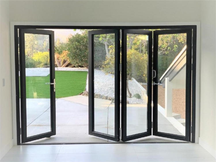 Top Quality And Cheap Vertical Windows &doors System Garage Door Aluminium Bifold Doors