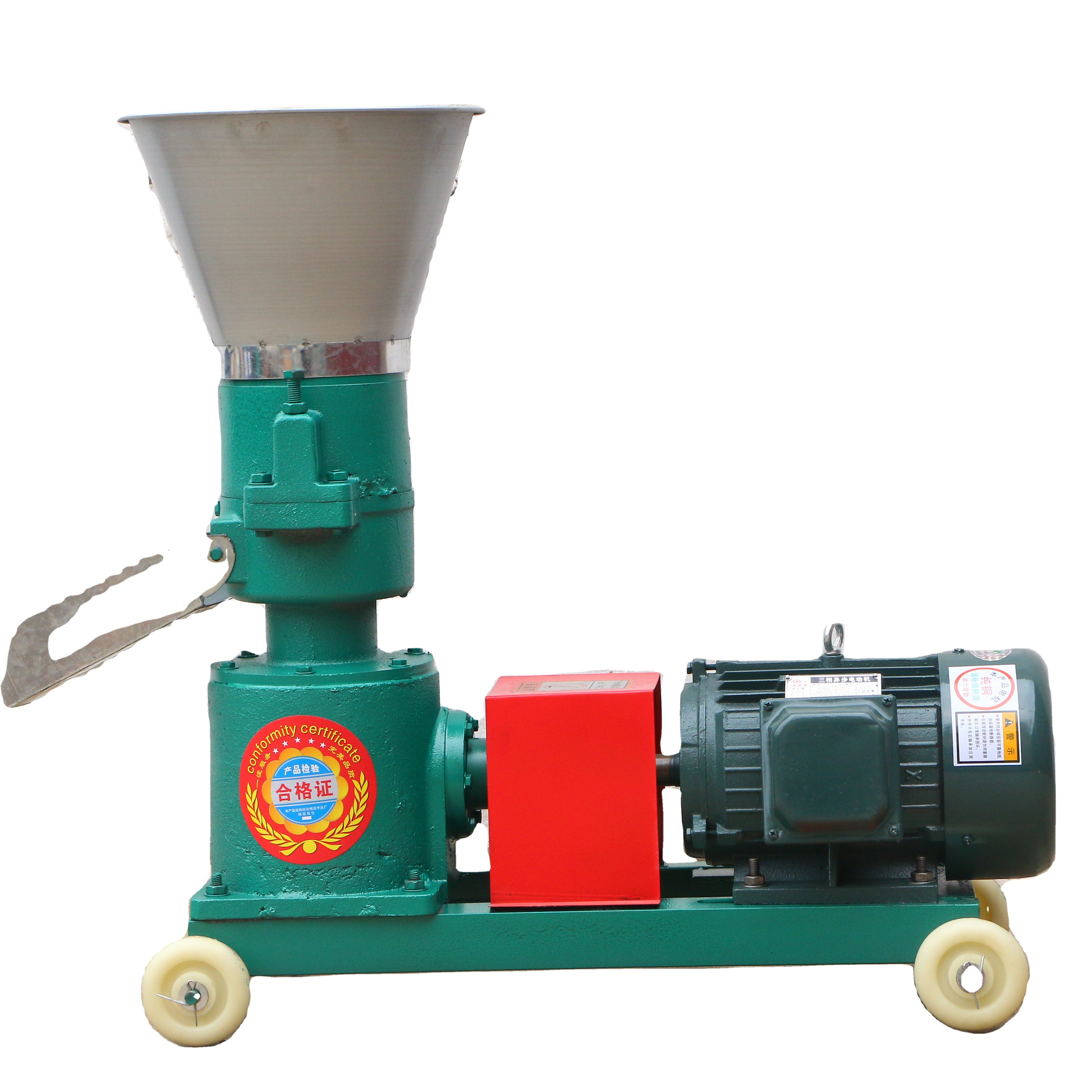 Agricultural waste small wood pellet machine mobile pellet maker