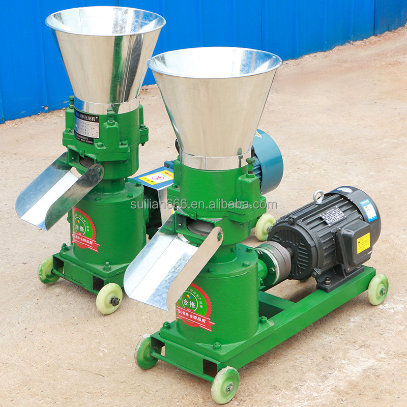 feed pellet granulator machine animal feed pellet milling machine for chicken pig rabbit food