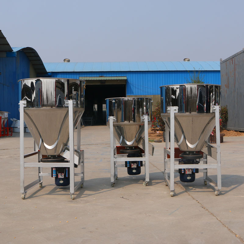 Stainless Steel Poultry Feeding Mixer Processing Grinder Machine animal feed grinder and mixer