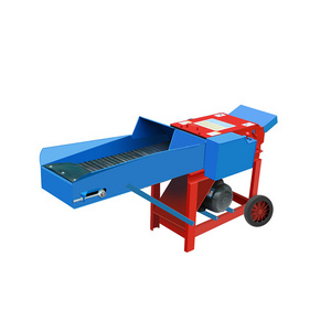 High-quality farm animal cattle feed small hay cutter feed processing machine