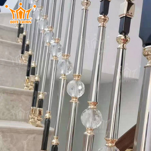 Latest Beautiful Stair Railing Post/ Cheap Modern Aluminum Stair Railings