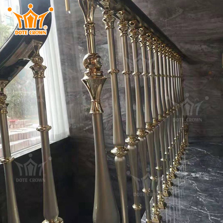 Latest Beautiful Stair Railing Post/ Cheap Modern Aluminum Stair Railings