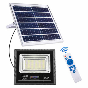 Multifunctional Portable Outdoor IP65 Solar FloodLight 100W 200W 300 watts Led Powered ABS Solar Flood Light