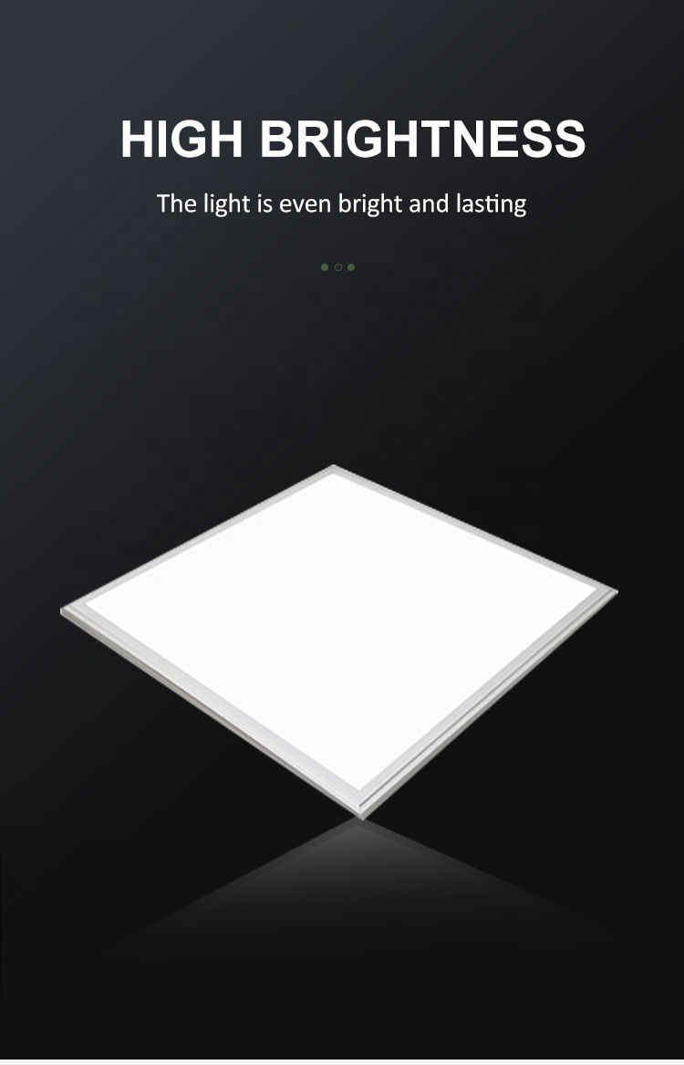 Ultra-thin flat frame 18w 36w 60x60 wall mounted housing round square slim smart led ceiling panel lights