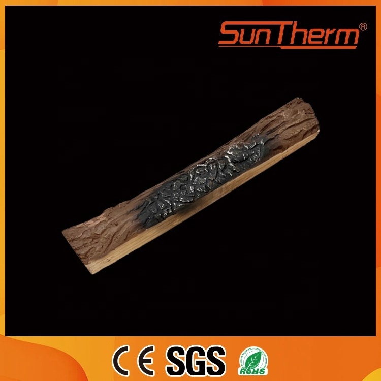 Fake Wood Ceramic Gas Log as Fire Pit Accessories