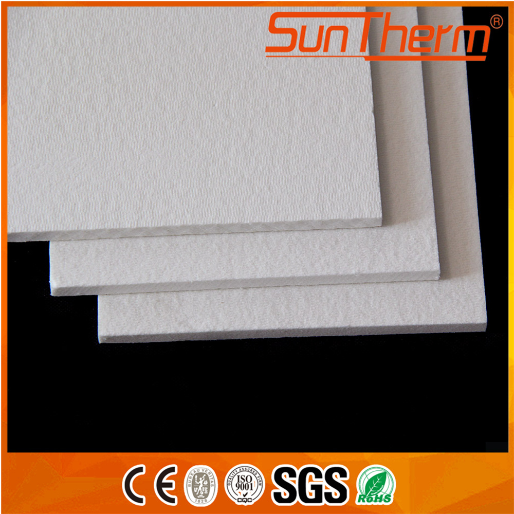 Rigid alumina silicate insulation fiber board for kiln car