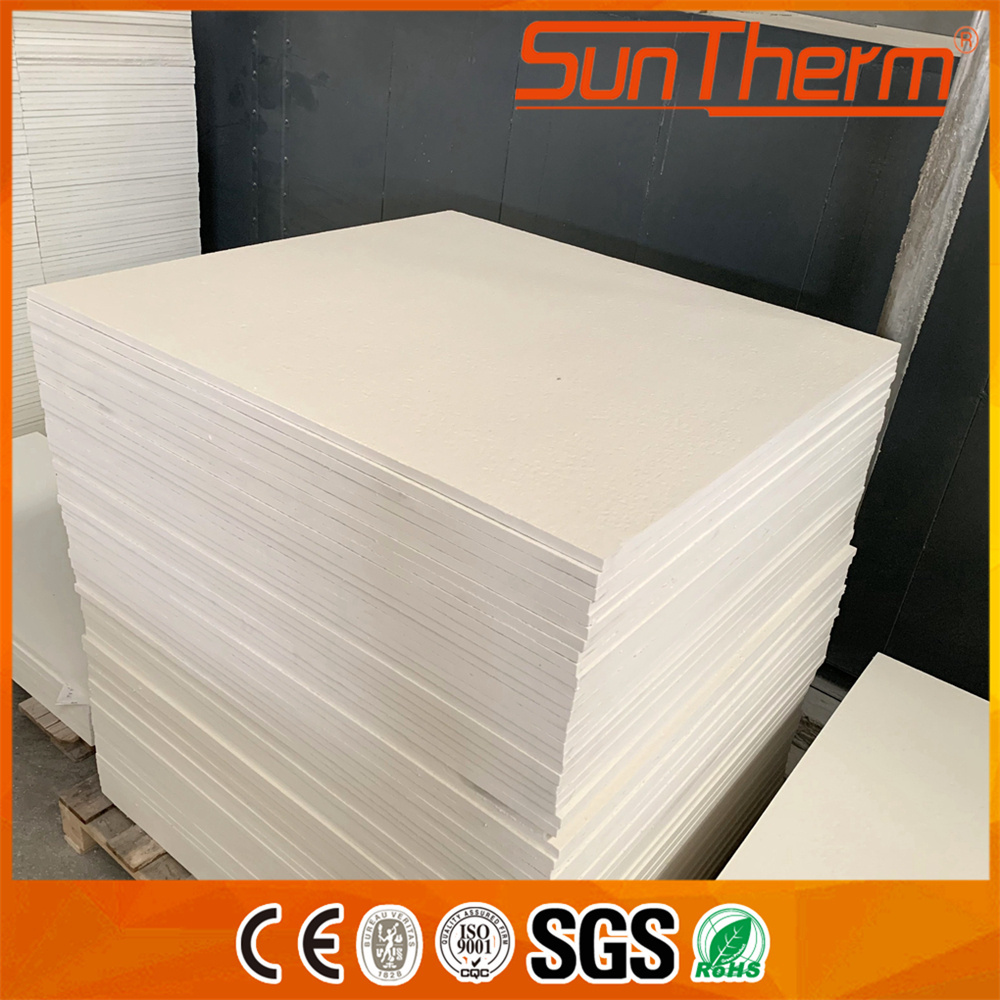 Rigid ceramic fiber insulation sheet for rotary kiln