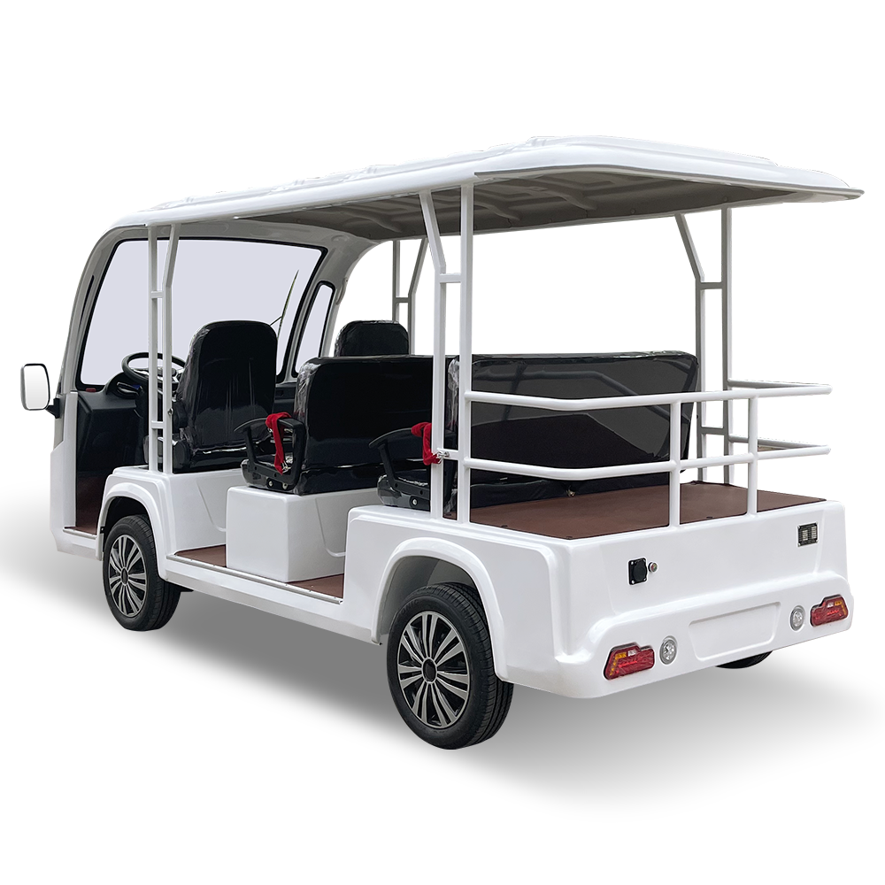 New Amusement Park 8 Seats Electric Shuttle Bus Sightseeing Car