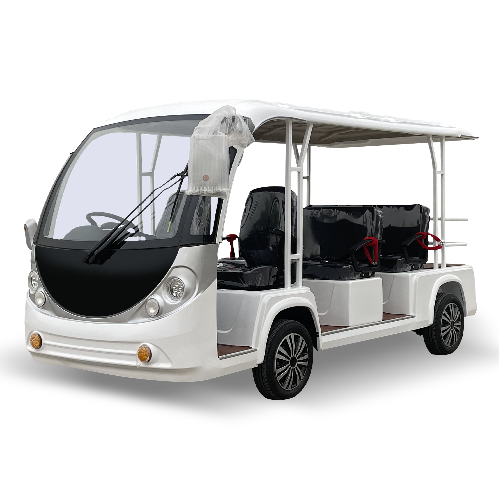 New Amusement Park 8 Seats Electric Shuttle Bus Sightseeing Car