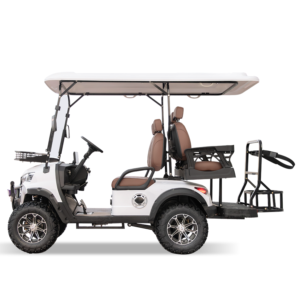 2 Passenger Capacity Golf Carts Cheap Price Electric Club Car 4 Seater Mini Street Legal Golf Carts Battery 48V For Sale