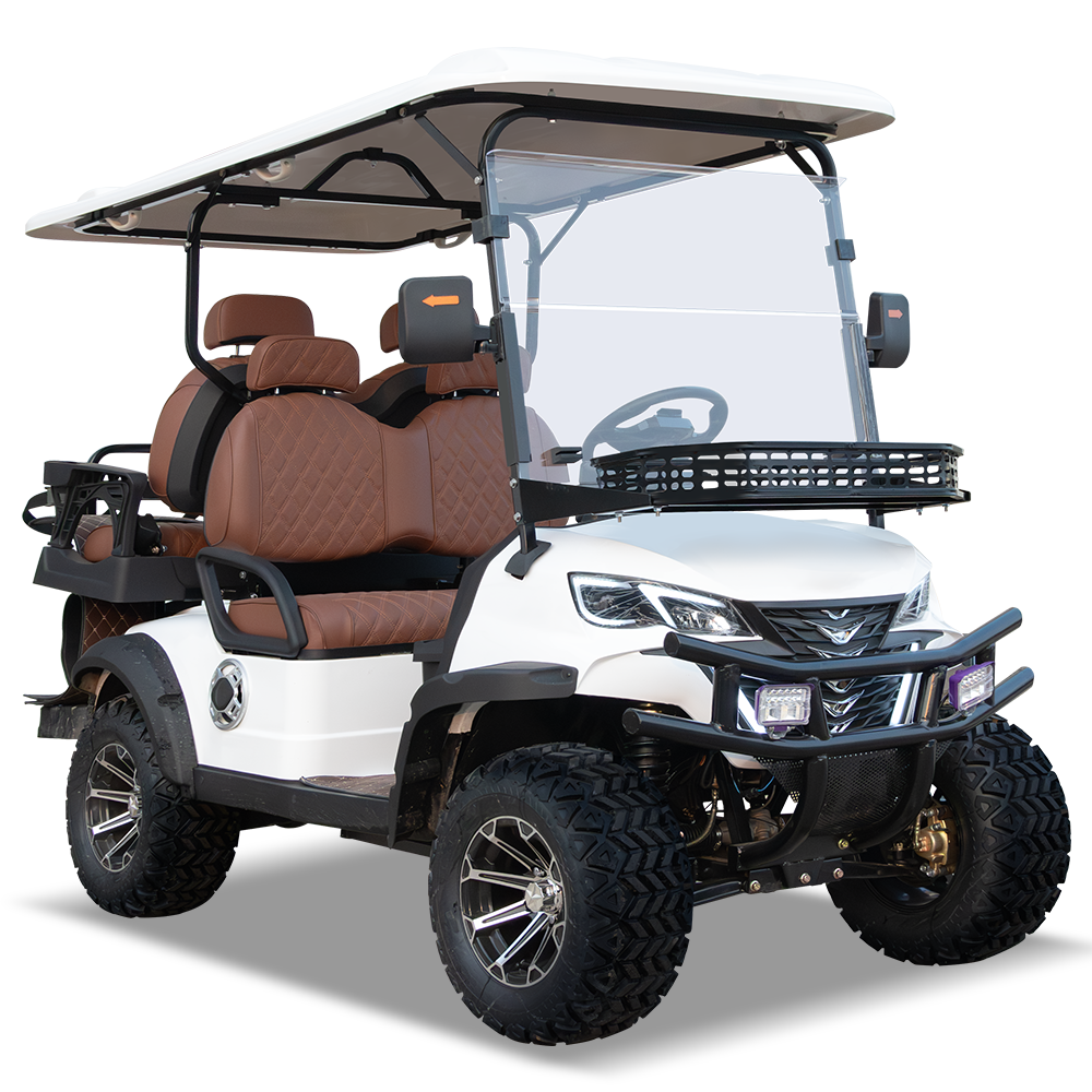 Electric Sightseeing Golf Cart Independent Suspension 4 Passenger 12V Prices Electric Golf Car 3 - 4 Golf Cart Ice Cream Truck