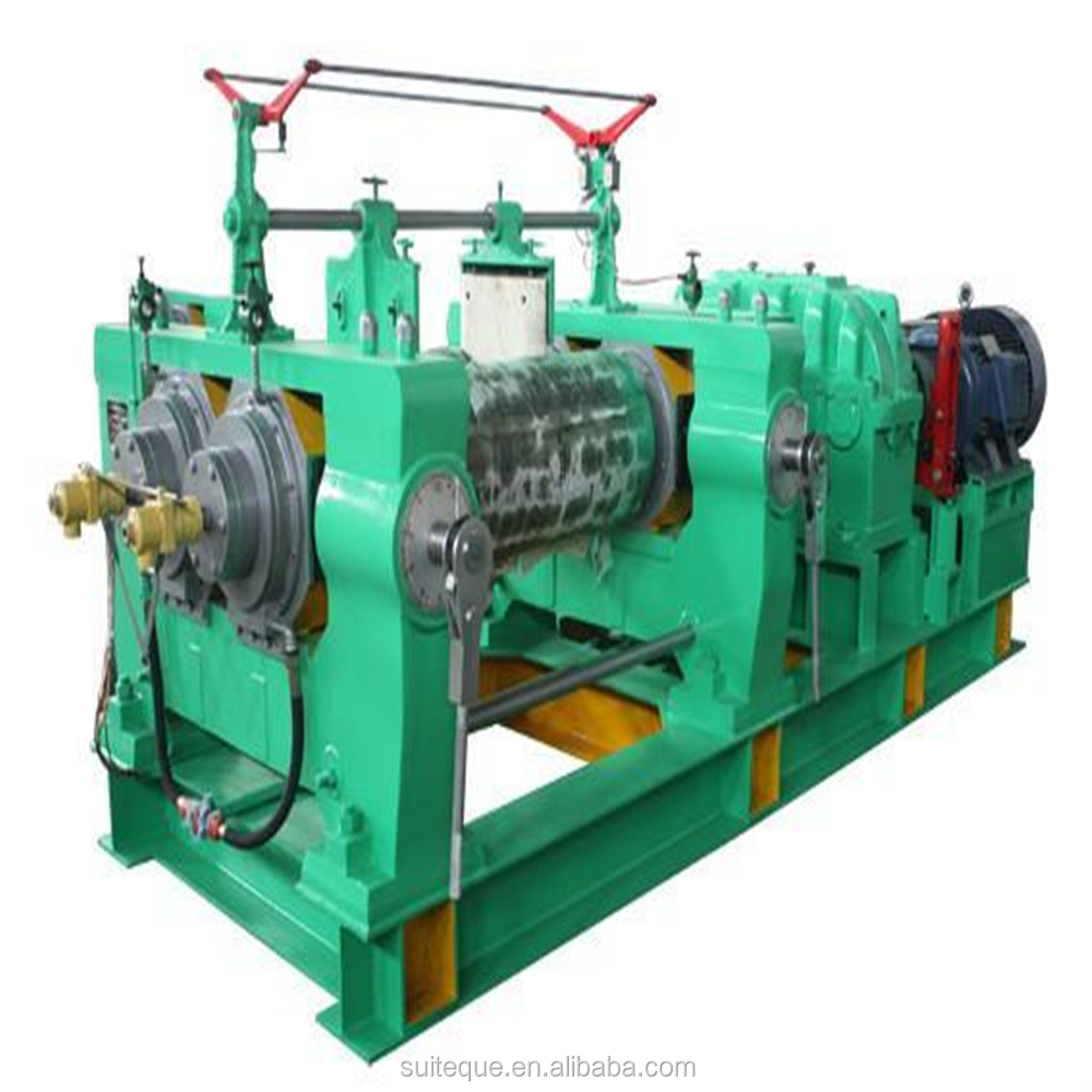 CE open mill silicon rubber two roll mixing mill