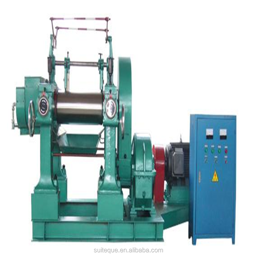 CE open mill silicon rubber two roll mixing mill