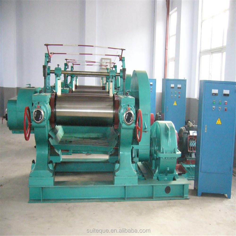 CE open mill silicon rubber two roll mixing mill