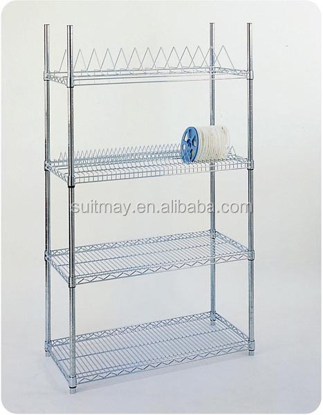 NSF approved Wire Shelving Rack Heavy Duty Wire Shelving Cart