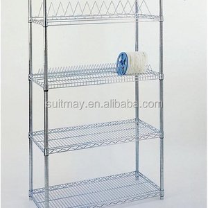 NSF approved Wire Shelving Rack Heavy Duty Wire Shelving Cart