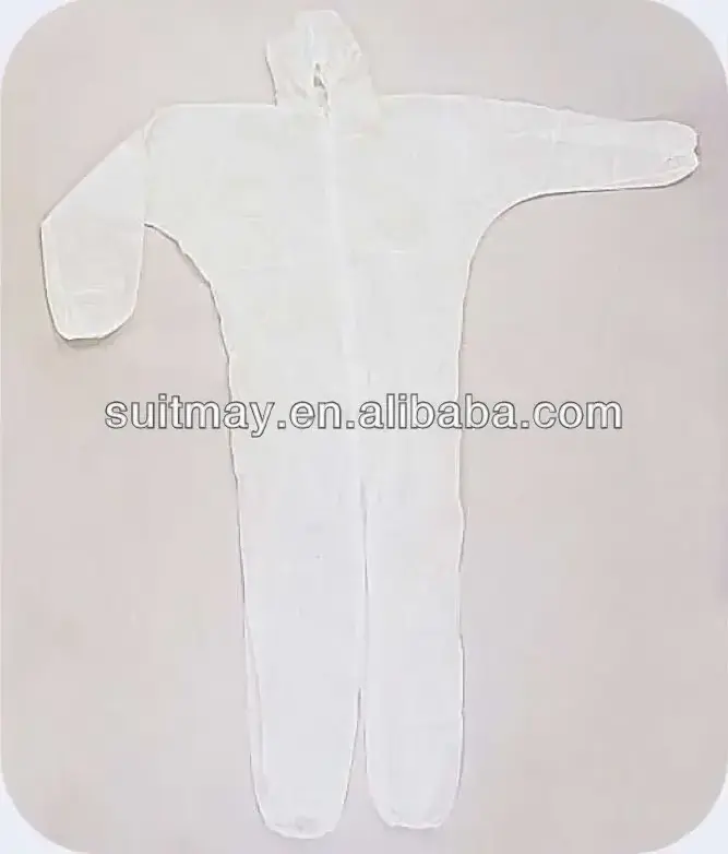 disposable PP coverall SMS disposable coverall