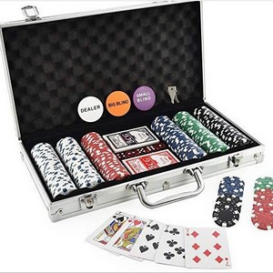 Customized high-end gambling and poker chip set