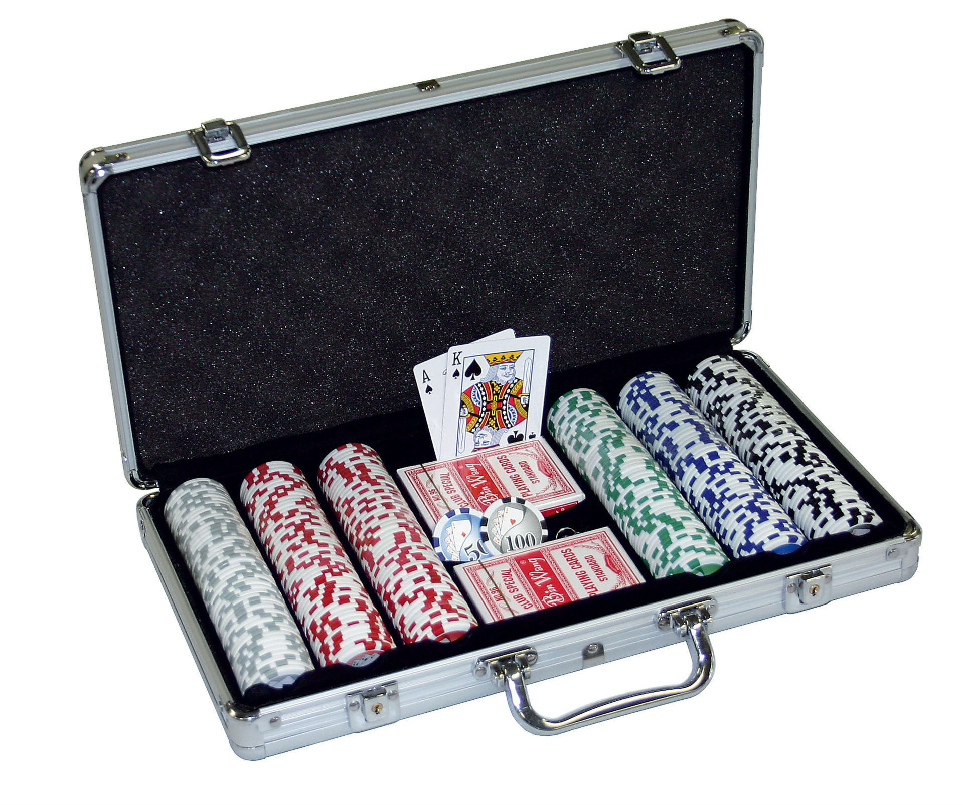 Customized high-end gambling and poker chip set