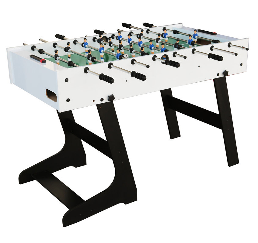 Folding football table for family entertainment games