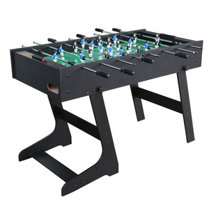 Folding football table for family entertainment games